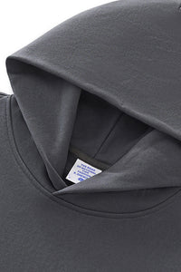 Unisex Boxy Loose Fleece Hoodie