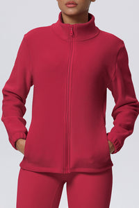 Women Thermal High-Neck Sports Jacket