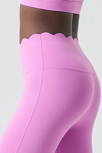 Women Wave Liquid Seamless High Stretch Midweight Yoga Set - Removable Cup Bra & Contoured Tights