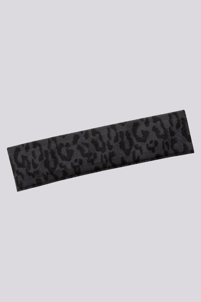 Women's Seamless Leopard-Print High Stretch Headband