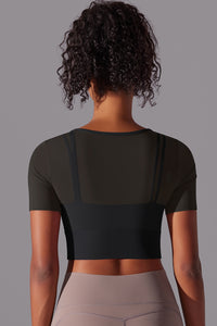 Women'S Mesh Breathable Sports T-Shirt