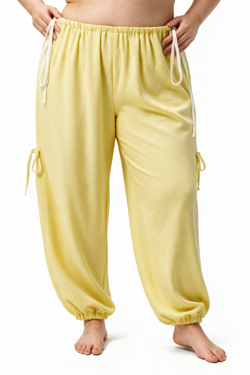 Plus Size Women's Three Stage Adjustable 2 Ways Joggers
