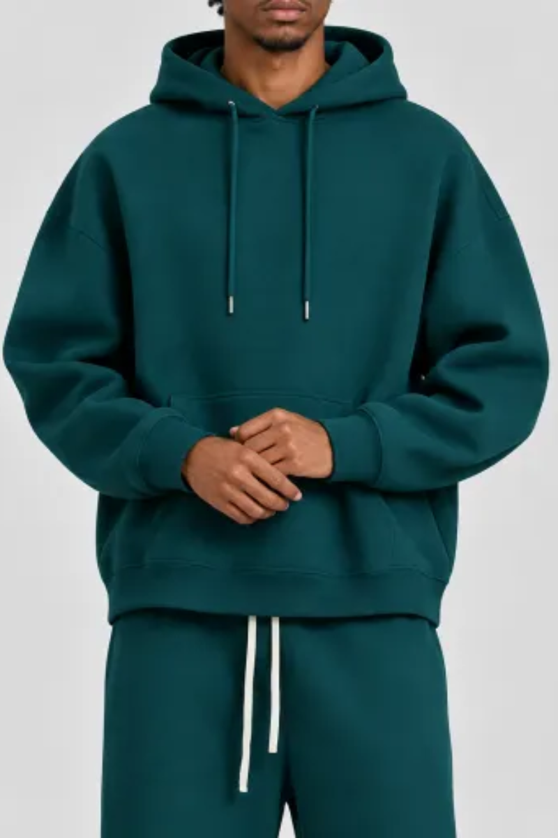 Men's Fall 350G Heavyweight Oversized Drop‑Shoulder Hoodie
