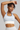 Women's Striped Color-Blocked Halter Neck Sports Bra
