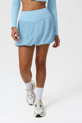 Women Quick-Dry Anti-Slip Bubble Tennis Yoga Skirt