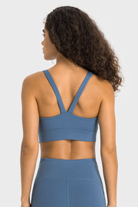 Women's V-Back Anti-Shock Sports Bra