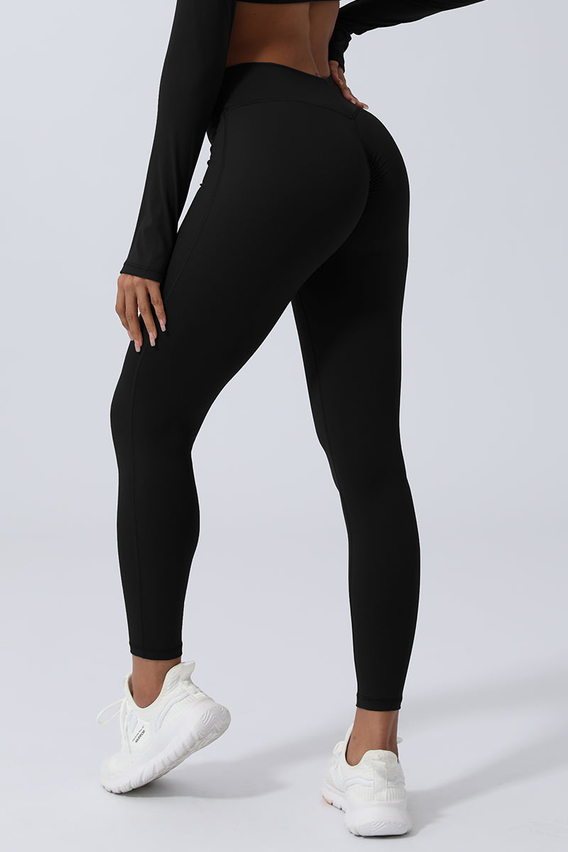 Women Peach Rump Yoga Leggings
