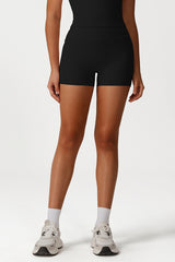 Women High Waist Peach Lift Quick-Dry Fitness Shorts