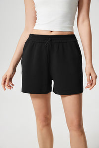 Women Summer High Waisted Loose Air Layer Running Sports Hundred Casual Fitness Yoga Shorts