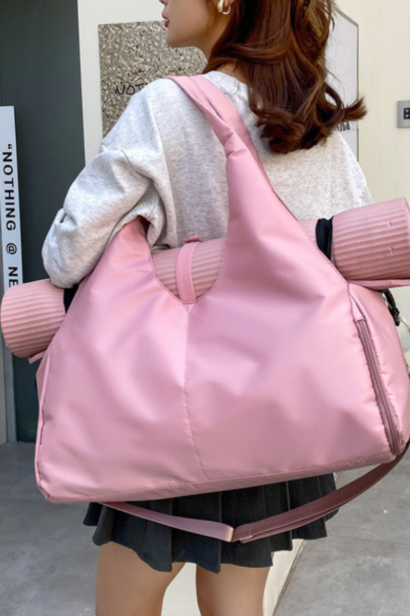 Women's Oxford Fabric Casual Large Shoulder Gym Bag