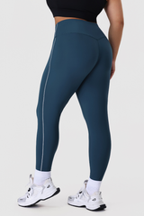 Plus Size Women's Color-Block Butt-Lifting Yoga Leggings