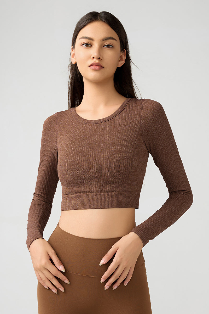 Women'S Sport Longsleeve Crop Top