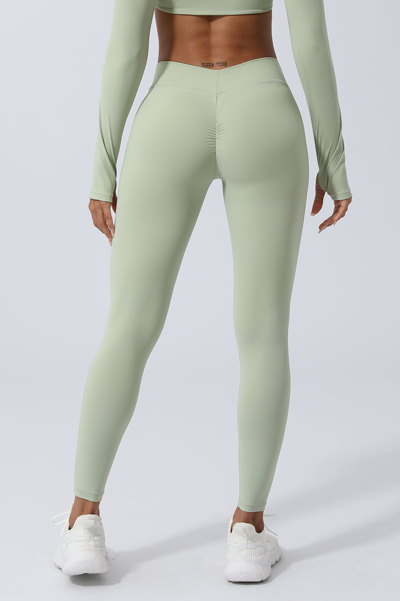 Women Peach Rump Yoga Leggings