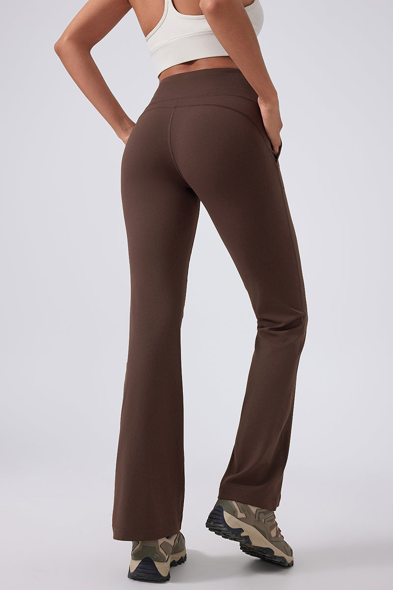 Women's Sports Yoga High Waist Wide Leg Pants