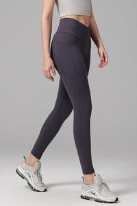 Women'S Crossover Waist Exercise Yoga Pants