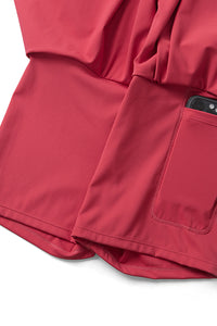Women High Waist Tennis Skirt Two Layer Quick Dry Sports