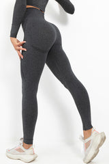 Seamless Women Butt Lifting Yoga Leggings