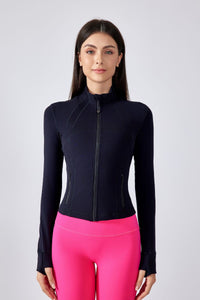 Women Breathable Fitness Active Yoga Jacket
