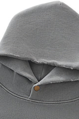 Unisex Boxy Loose Fleece Hoodie