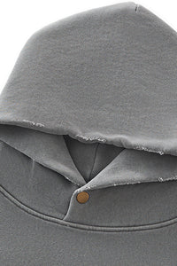 Unisex Boxy Loose Fleece Hoodie