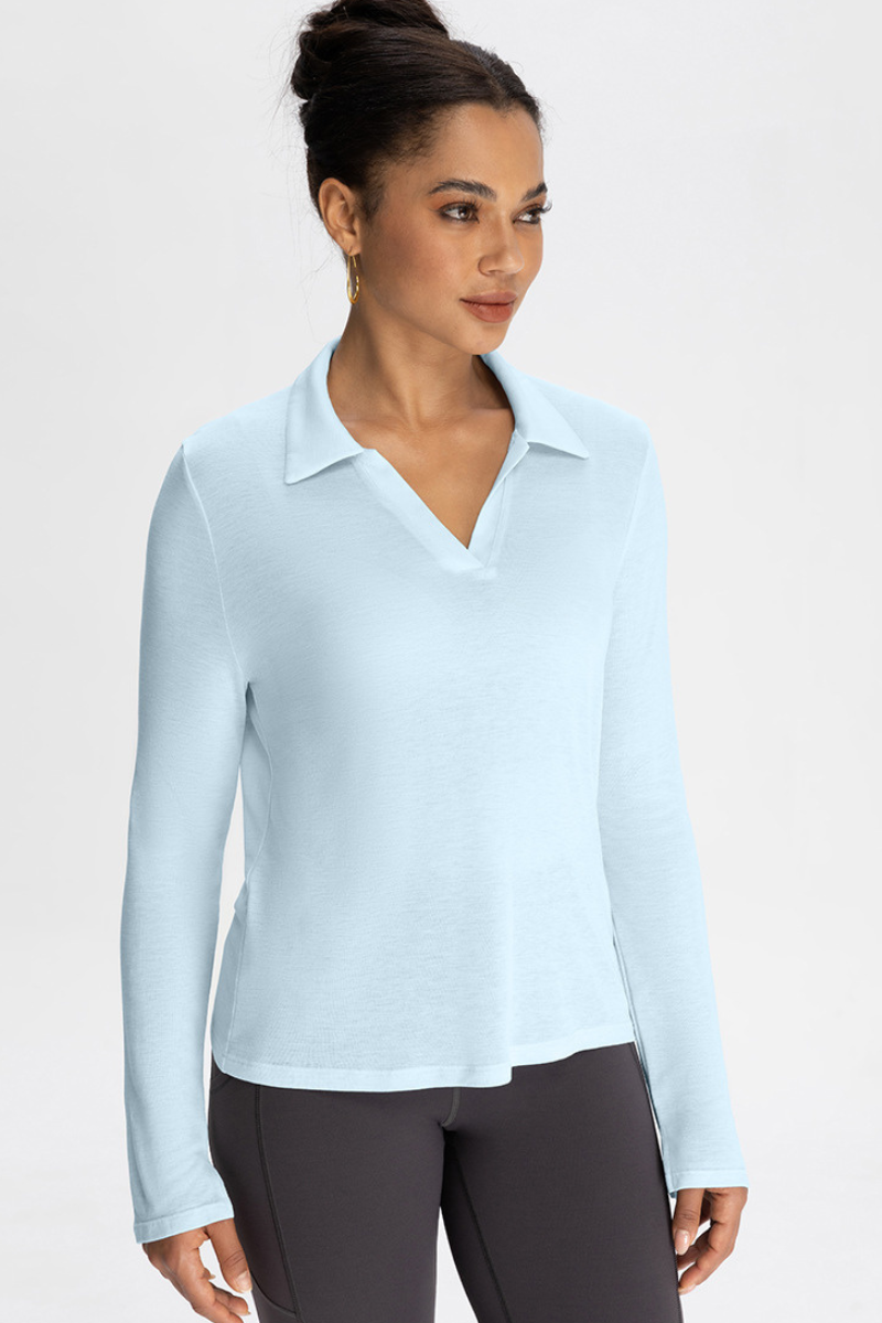 Casual long-sleeved shirt