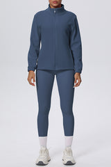 Women Thermal Sport Set: Jacket + Leggings