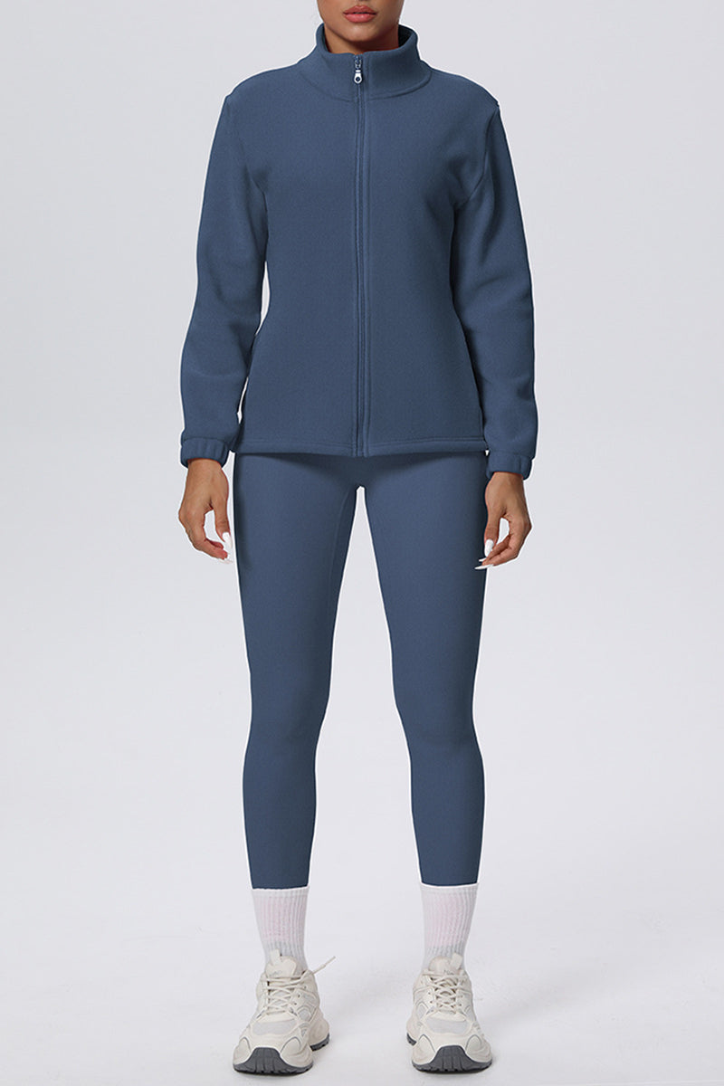 Women Thermal Sport Set: Jacket + Leggings