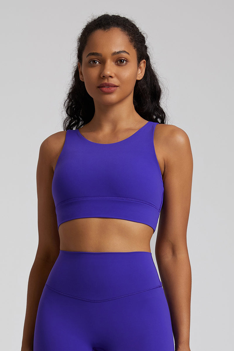 Wider Double Straps Sports Bra