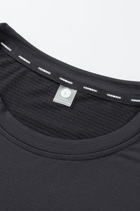Men Solid Quick-Dry Outdoor Training Long Sleeve Top