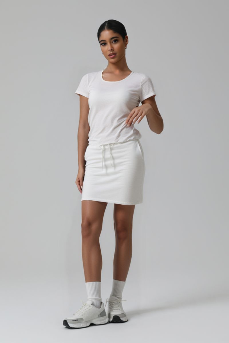 Women's Square Neck Short Sleeve T-Shirt