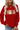 Women's Fall Christmas Santa Bow Printed Multicolor Pullover