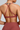Women's Athletic Front Ruched Cross-Back Yoga Sports Bra