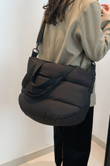 Women's Spacious Padded Tote Crossbody Bag