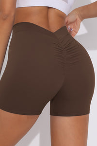 Women Butt Lift Yoga Shorts