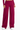 Women's Brushed Wide Waistband Draped Wide Leg Pants