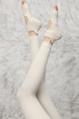 Women's Solid Color Pilates Yoga Grip Five-Toe Socks