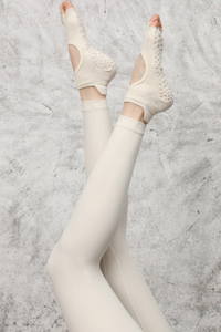 Women's Solid Color Pilates Yoga Grip Five-Toe Socks