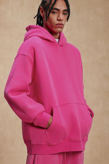 Washable wax-dyed sweatshirt