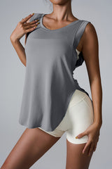 Women'S Loose Sleeveless Sports Blouse Sports Vest