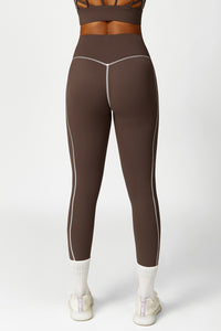 Women'S Color Clash Yoga Sports Leggings