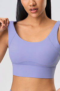 Women Lift Side-Support 4-Row Hook Shockproof Anti-Sag Yoga Sports Bra