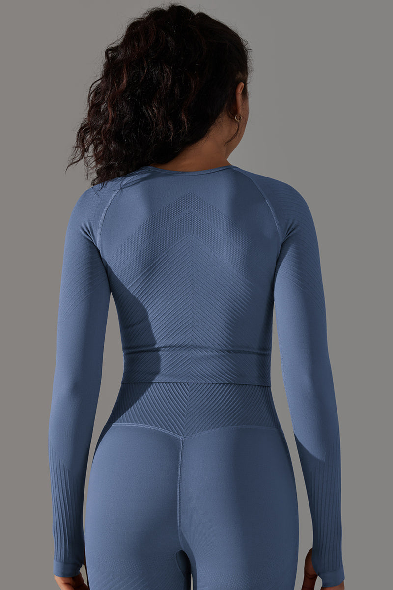 Seamless Women'S Athletic Long Sleeve