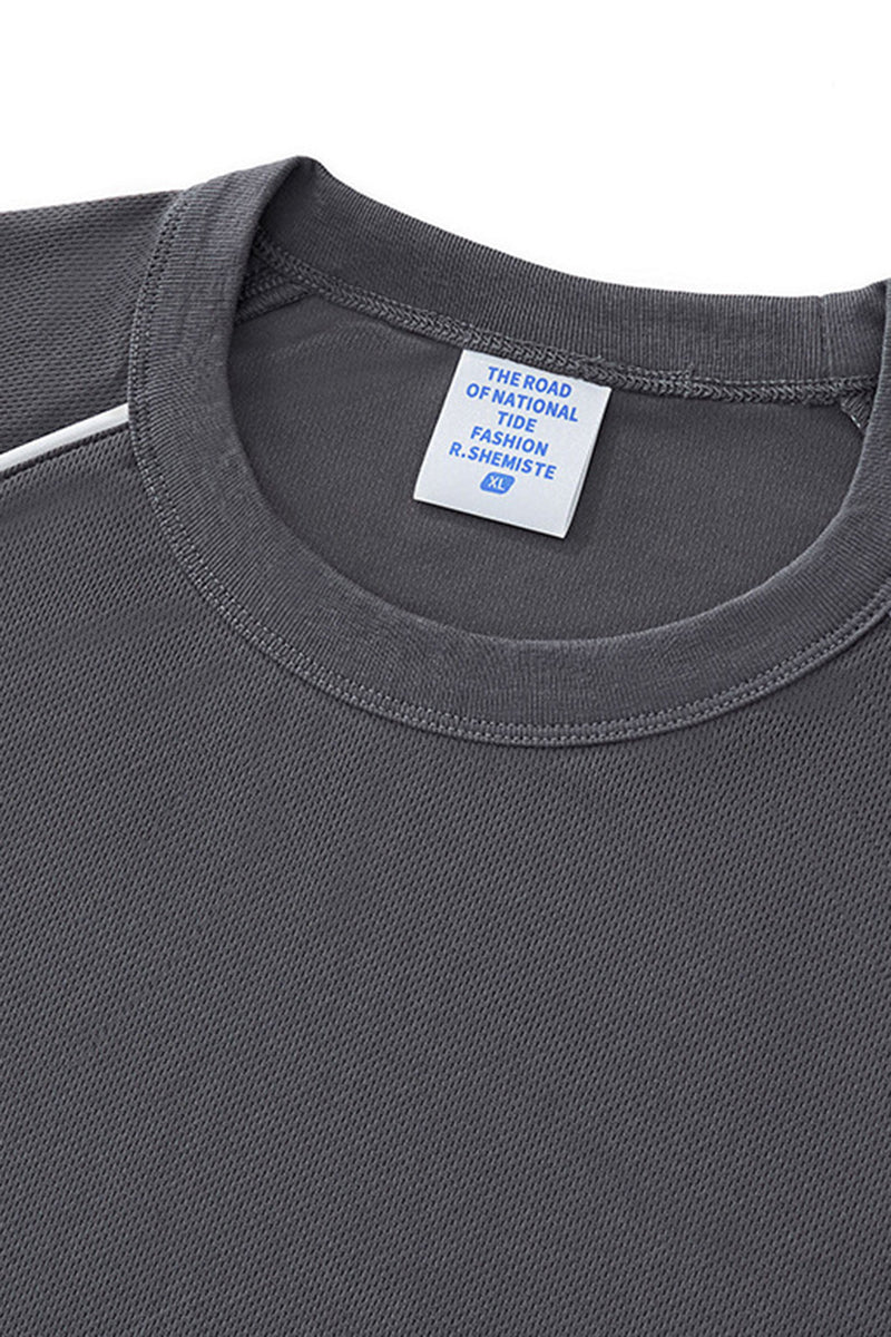 Men's Streetwear Lightweight Breathable Mesh T-shirt