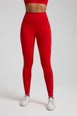 Solid High-Waisted Sports Leggings