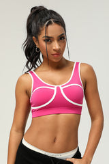 Women'S Contrasting Sports Bra