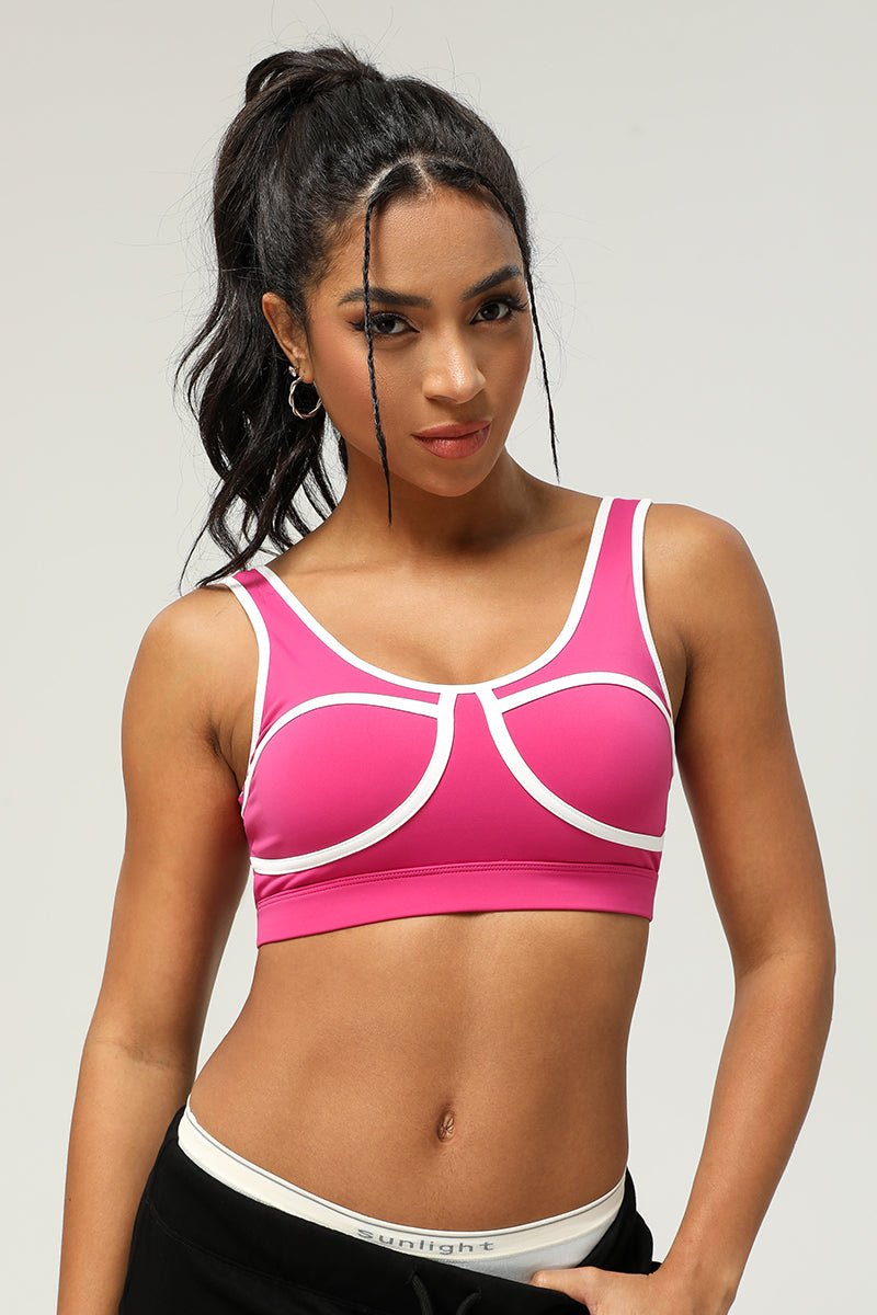 Women'S Contrasting Sports Bra
