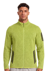 Men's Fall Thermal Fleece Full-Zip Stand Collar Jacket