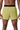 Men's Hidden Zipper Pocket Contrast Waistband Athletic Short