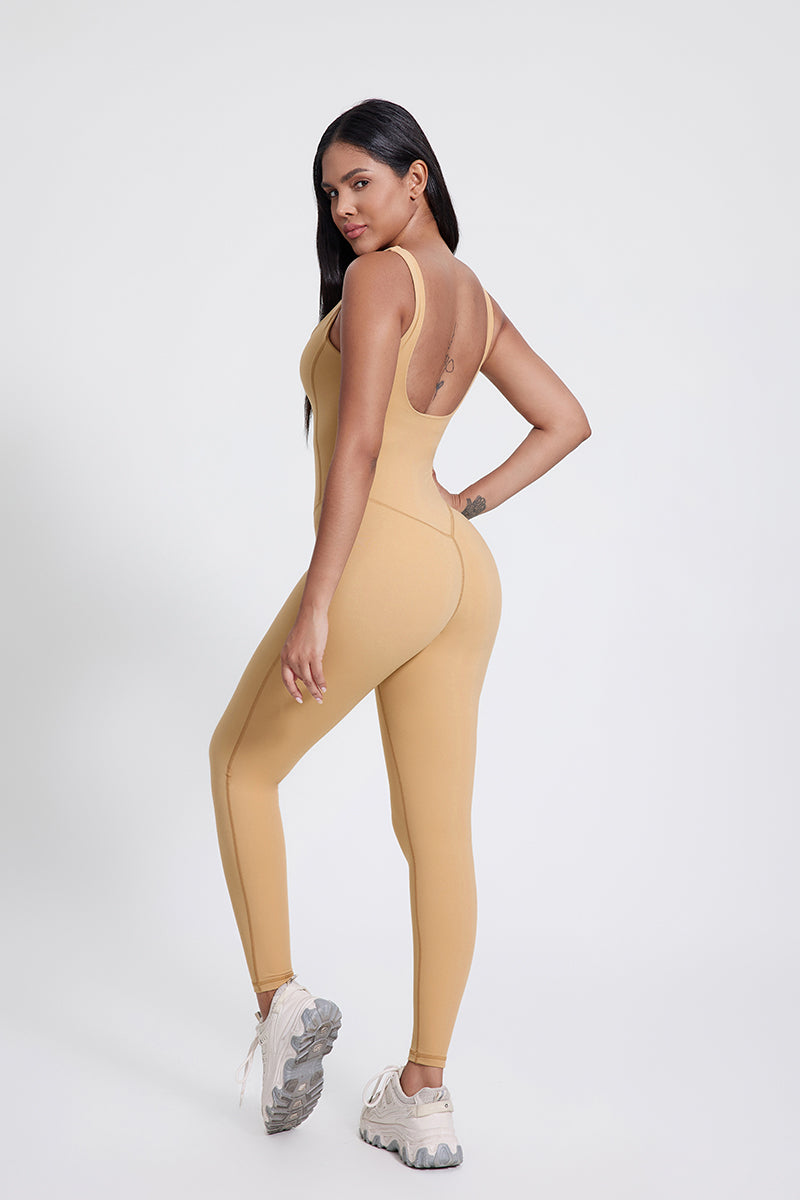 Women'S Yoga Exercise Quick-Drying Butt Lift Bodysuit