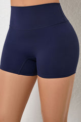 Women High Waisted Seamless Butt Lifting Quick-Dry Yoga Fitness Shorts
